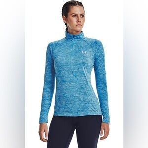 Under Armour UA Tech Twist Half Zip in‎ Blue Size Medium